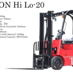 2024 TYPHON 2 Ton Rated Capacity Electric Forklift Lifter Lift Truck USA - view 6