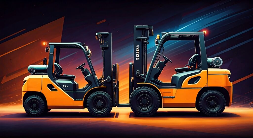 Electric and Diesel Forklifts
