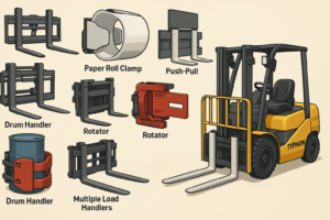7 Forklift Attachments Types
