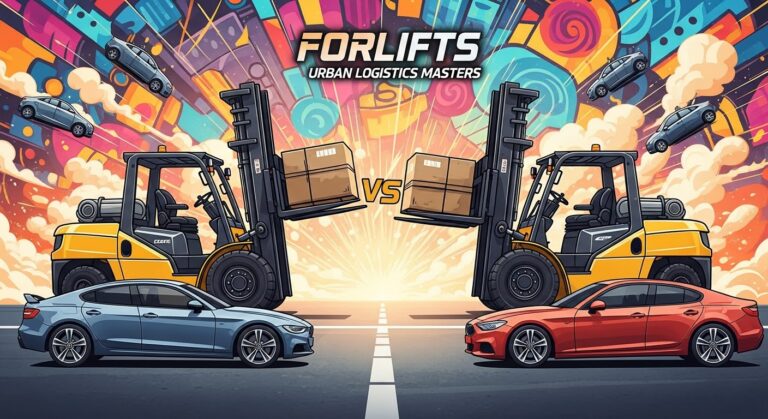 Forklifts Different from Automobiles
