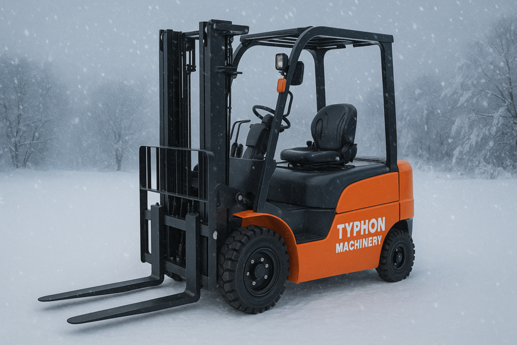 Electric Forklifts Winter Maintenance Featured image