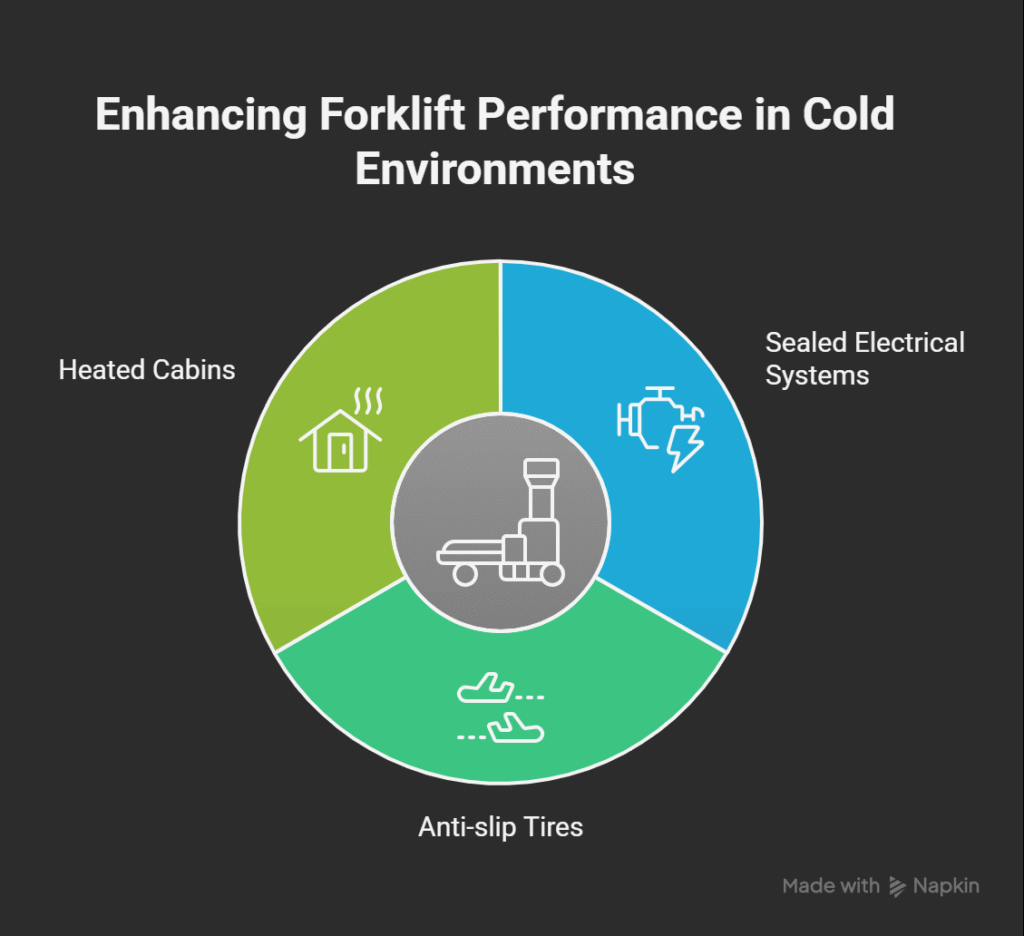 Electric Forklifts for Cold Storage