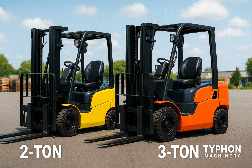 2-Ton vs 3-Ton Electric Forklifts Featured Images