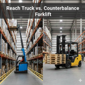 Reach Truck vs. Counterbalance Forklift