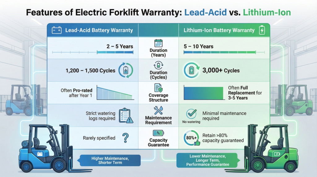 Electric Forklift Warranty IG