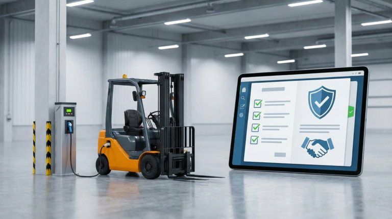 Electric forklift warranty