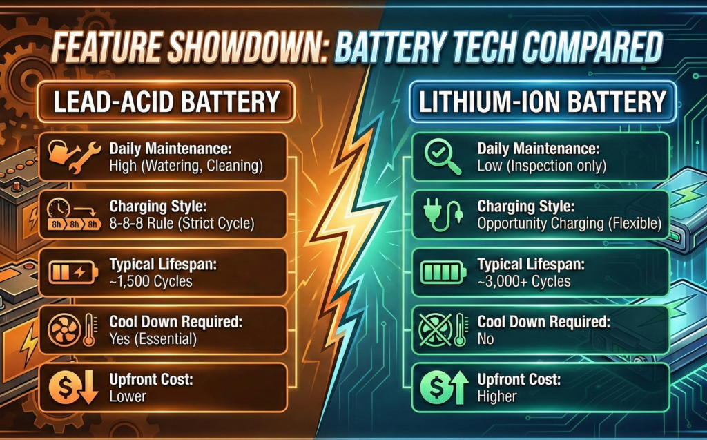 Forklift Battery Types