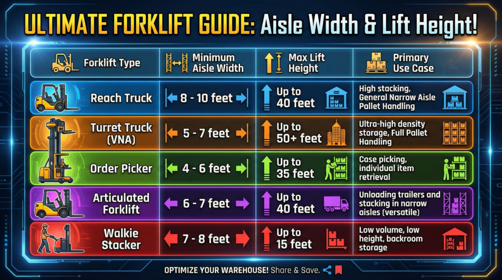 Reach Truck - Narrow Aisle Forklift