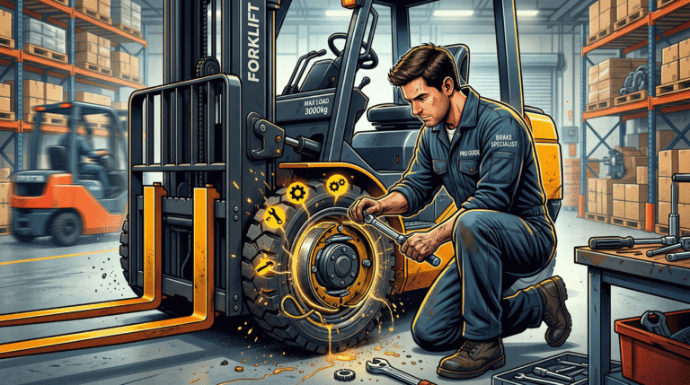Fix Common Forklift Brake Issues Fast