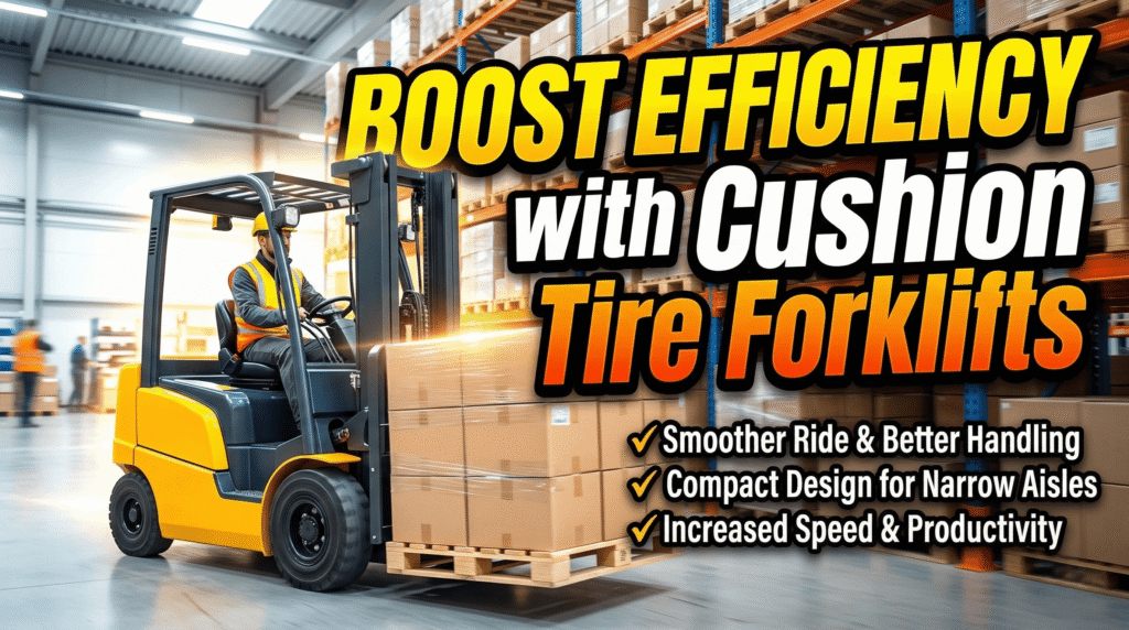 Cushion Tire Forklifts Efficiency