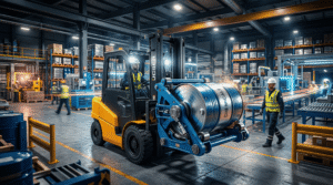 Rotatory attachments Drum Handling