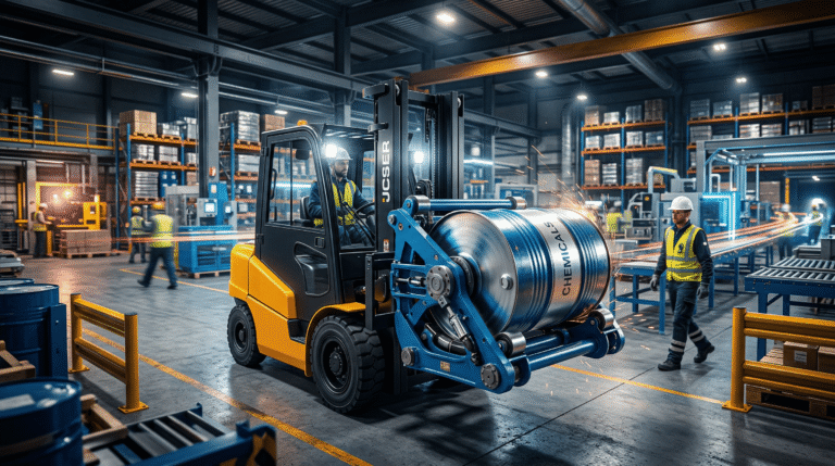 Rotatory attachments Drum Handling