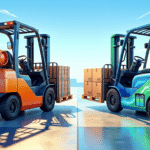 Propane or electric forklift? Get the ultimate guide comparing both options