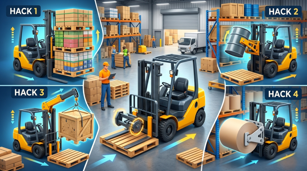 Forklift Attachment Hacks
