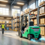 Explore silent working with quiet electric forklifts! Learn how they transform warehousing efficiency!