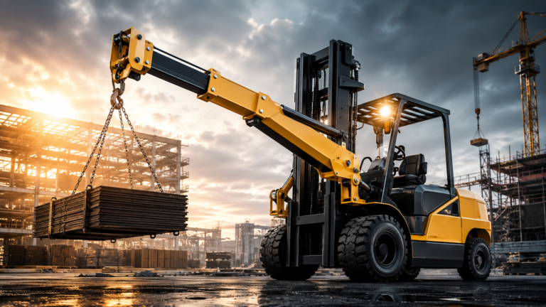 forklift boom attachment