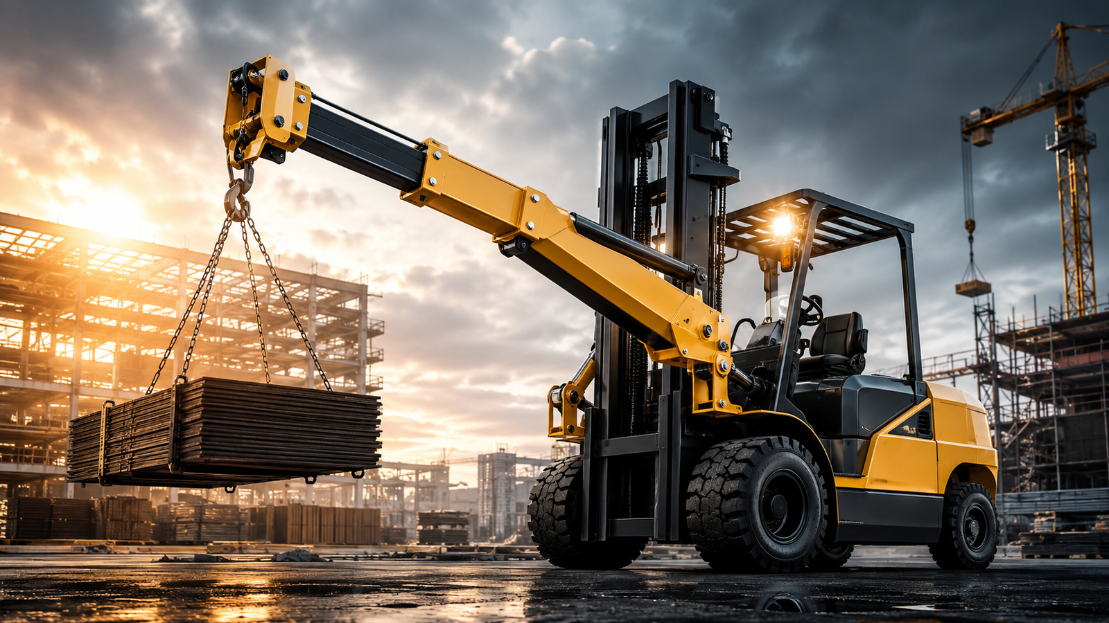 Forklift boom attachment innovations empower your machinery!