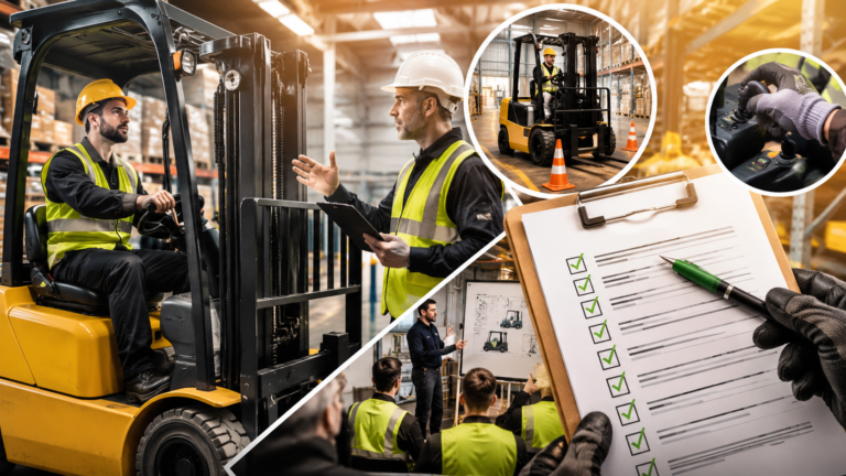 Forklift operator training checklist
